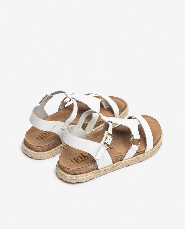 Yokono Sandalia Plana ARENA-021 Blanco