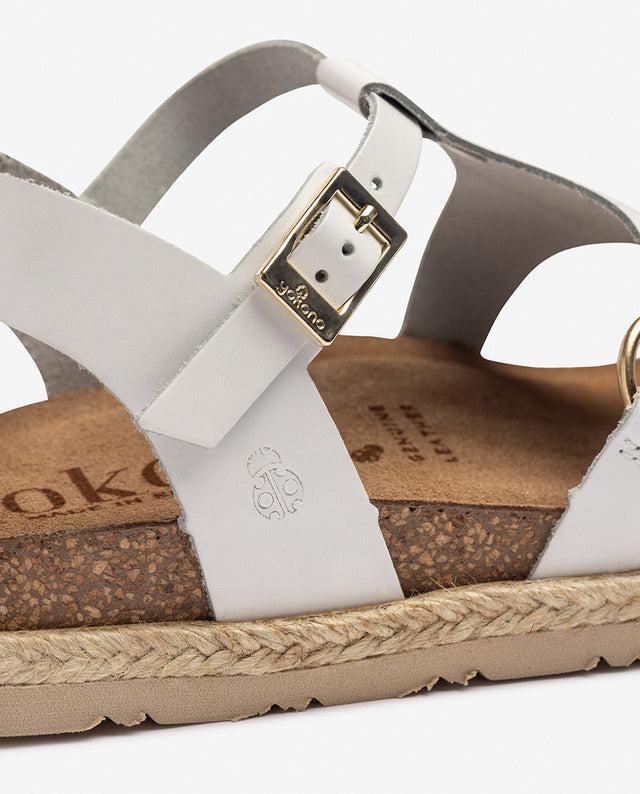 Yokono Sandalia Plana ARENA-021 Blanco