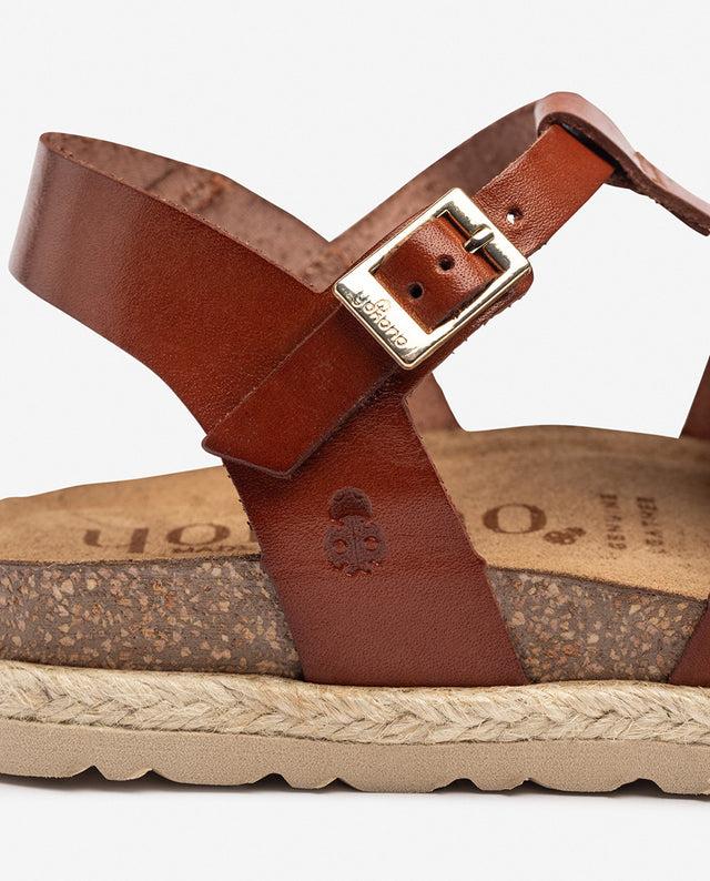 Yokono Sandalia Plana ARENA-021 Marrón