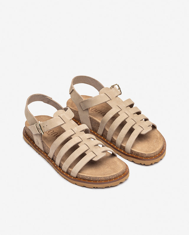 Yokono Sandalia Plana BOLUS-107 Beige