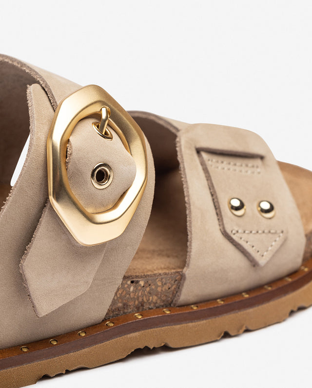 Yokono Sandalia Plana BOLUS-254 Beige