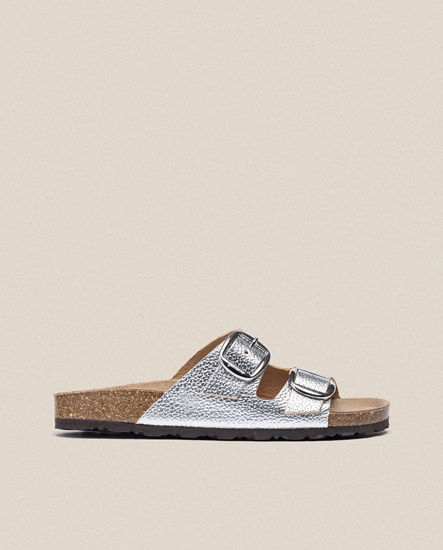 Yokono Sandalia Plana Granada 700 Plata