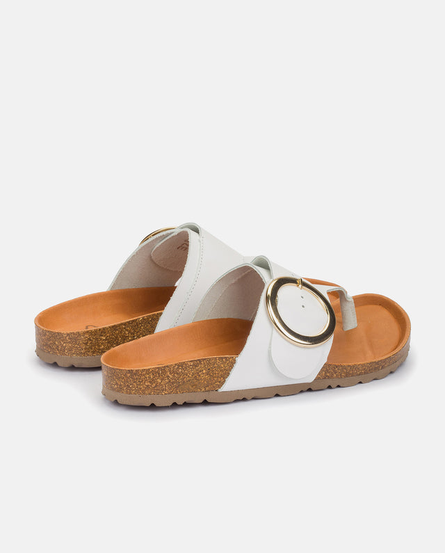 Yokono Sandalia Plana Granada 704 Blanco