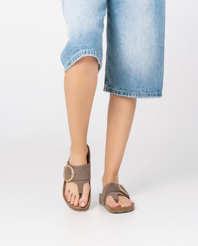 Yokono Sandalia Plana Granada 704 Marrón