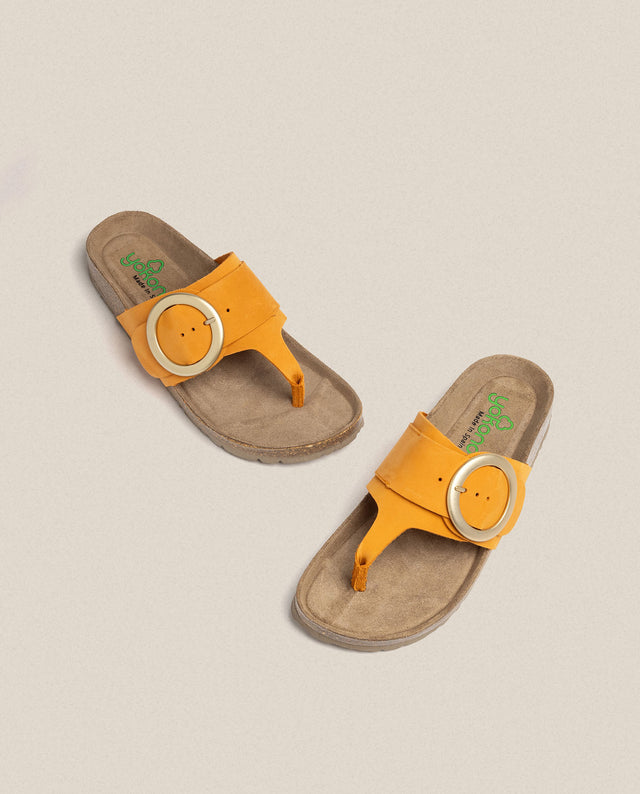 Yokono Sandalia Plana Granada 704 Naranja