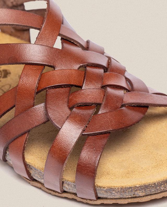 Yokono Sandalia Plana Ibiza 175 Marrón