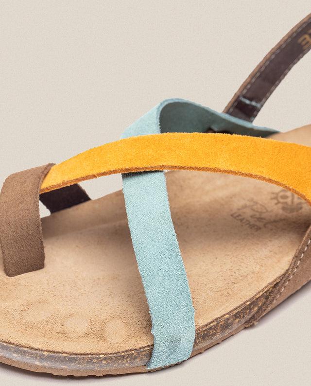 Yokono Sandalia Plana Ibiza 175 Naranja