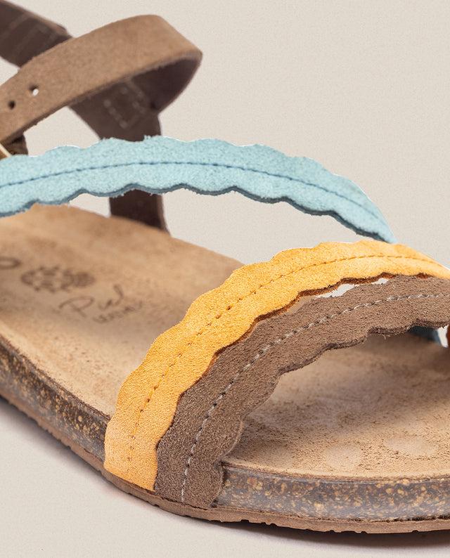 Yokono Sandalia Plana Ibiza 176 Naranja