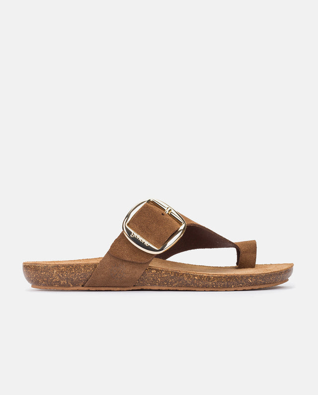 Yokono Sandalia Plana Ibiza 205 Marron