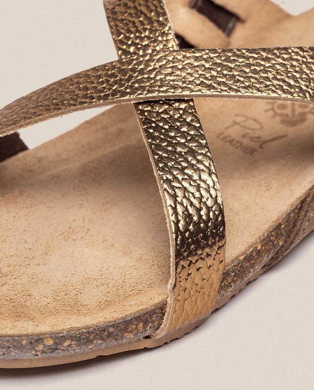 Yokono Sandalia Plana Ibiza 718 Marrón