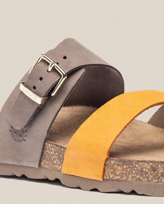 Yokono Sandalia Plana Jerba 091 Naranja