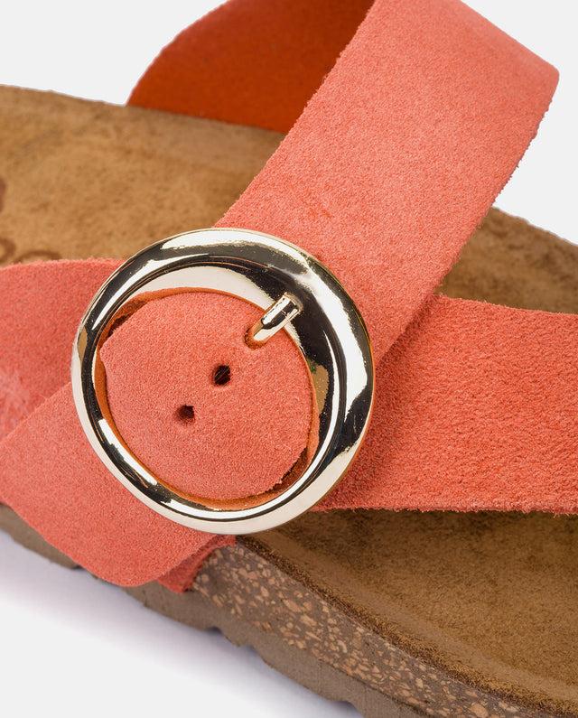 Yokono Sandalia Plana Jerba 113 Rojo