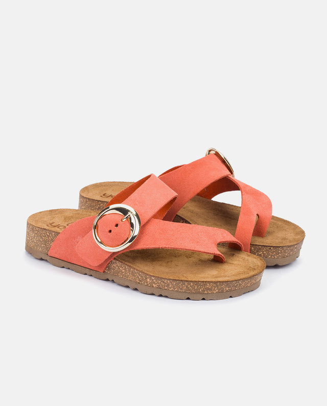 Yokono Sandalia Plana Jerba 113 Rojo