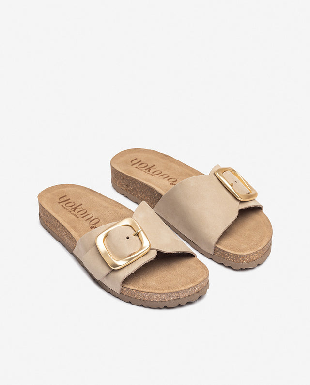 Yokono Sandalia Plana JERBA-114 Beige