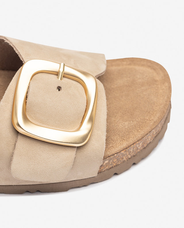 Yokono Sandalia Plana JERBA-114 Beige