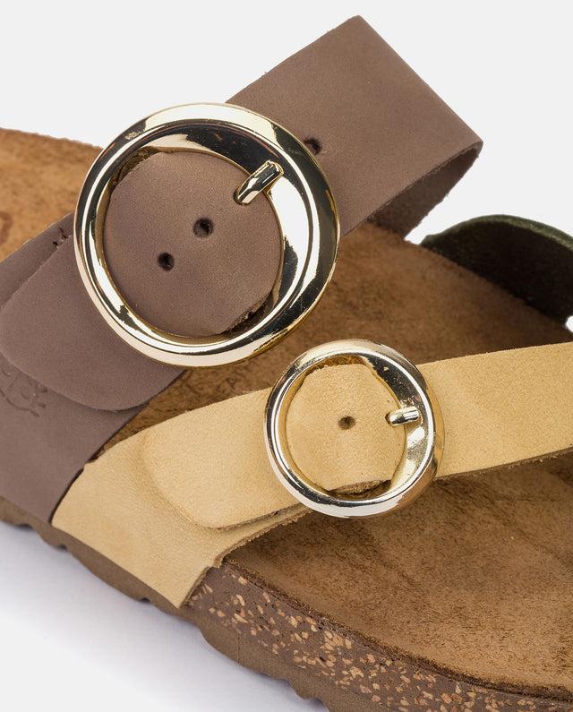 Yokono Sandalia Plana Jerba 122 Amarillo