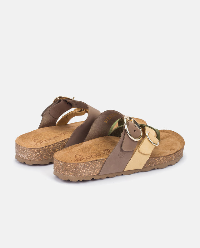 Yokono Sandalia Plana Jerba 122 Amarillo