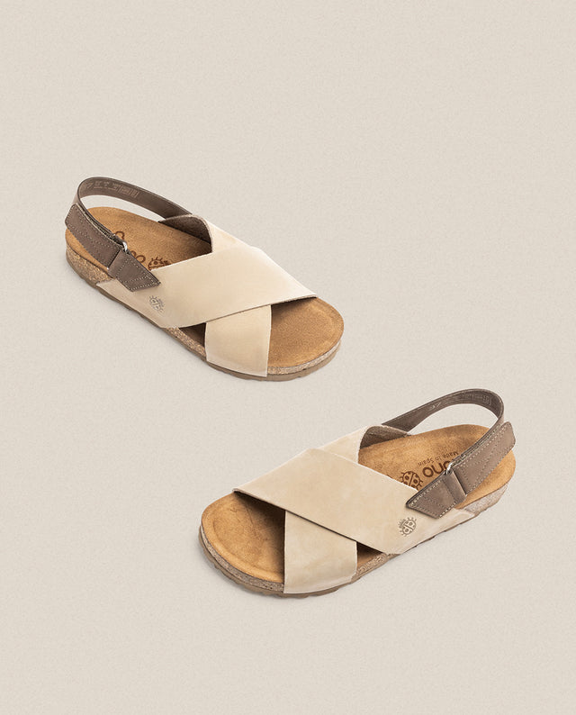 Yokono Sandalia Plana Jerba 134 Beige