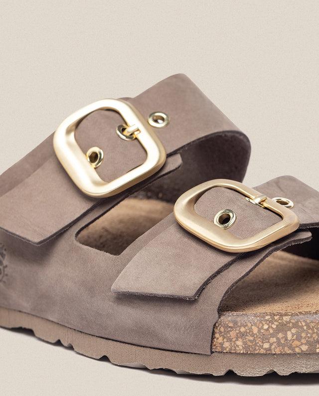 Yokono Sandalia Plana Jerba 136 Marrón