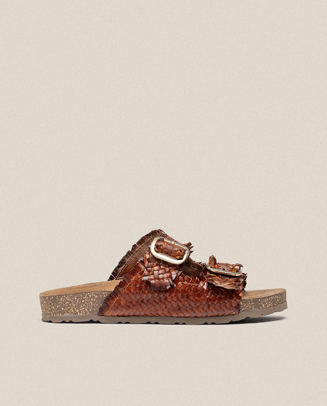 Yokono Sandalia Plana Jerba 143 Marrón