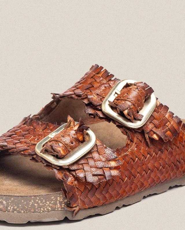 Yokono Sandalia Plana Jerba 143 Marrón