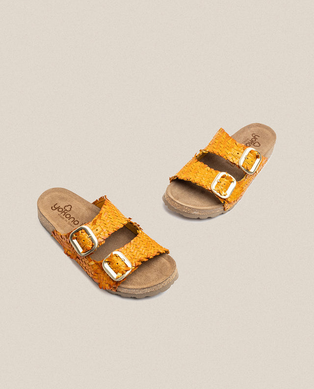 Yokono Sandalia Plana Jerba 143 Naranja