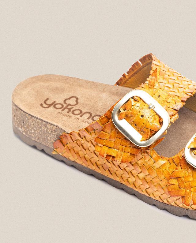 Yokono Sandalia Plana Jerba 143 Naranja