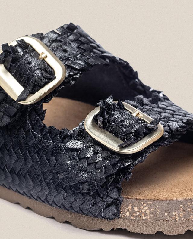 Yokono Sandalia Plana Jerba 143 Negro