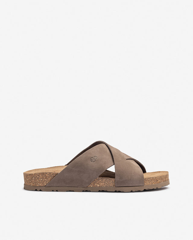 yokono Sandalia plana JERBA-300 marrón