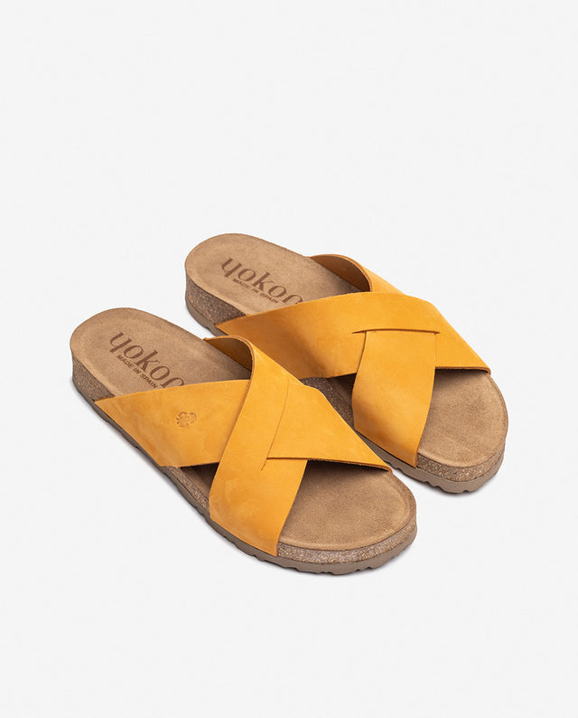 Yokono Sandalia Plana JERBA-300 Naranja