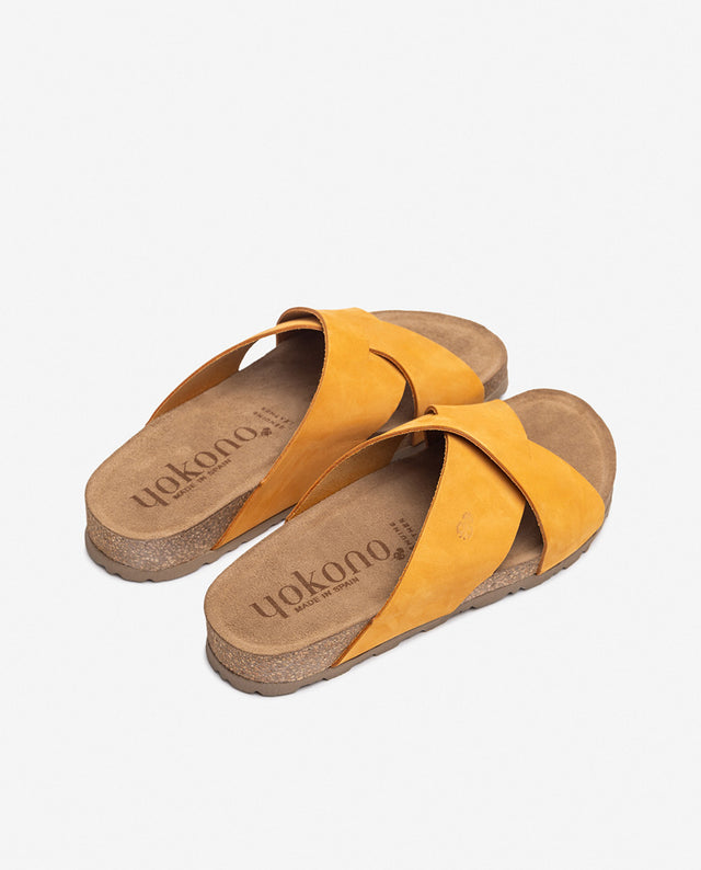 Yokono Sandalia Plana JERBA-300 Naranja