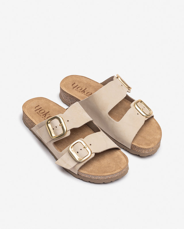 Yokono Sandalia Plana JERBA-700 Beige