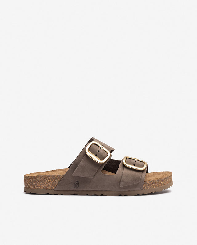 yokono Sandalia plana JERBA-700 marrón