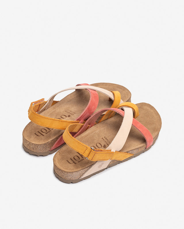 Yokono Sandalia Plana JERBA-718 Naranja