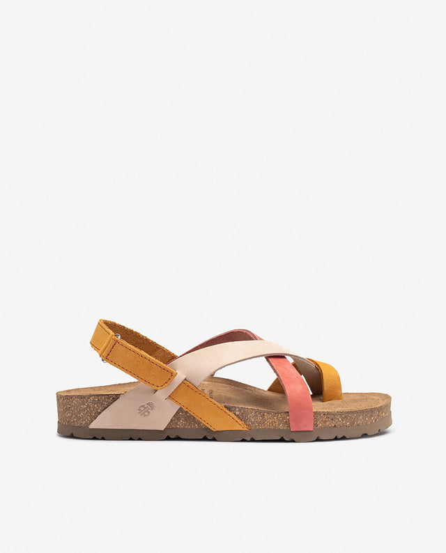 yokono Sandalia plana JERBA-718 naranja