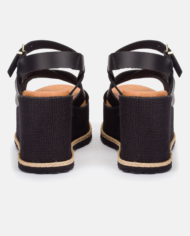 Yokono Sandalia Plana Lanzarote 003 Negro