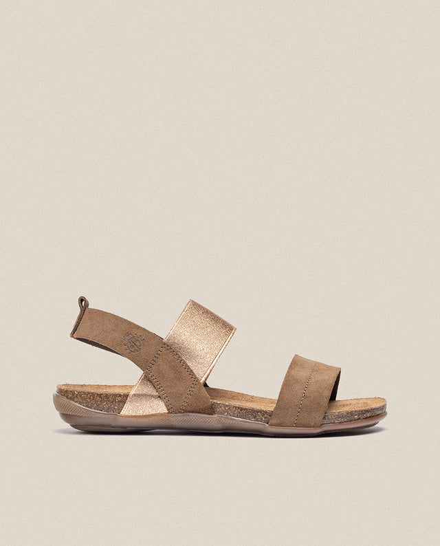 Yokono Sandalia Plana Manacor 001 Marron