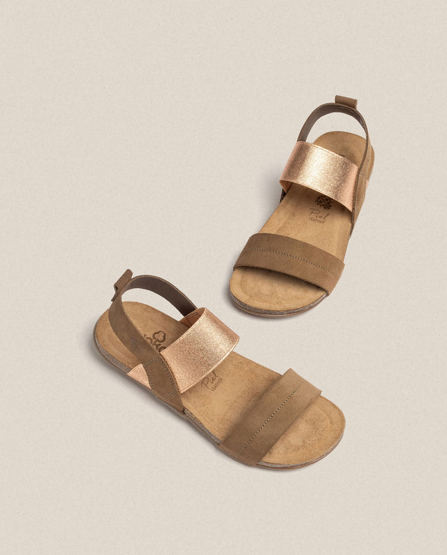 Yokono Sandalia Plana Manacor 001 Marron