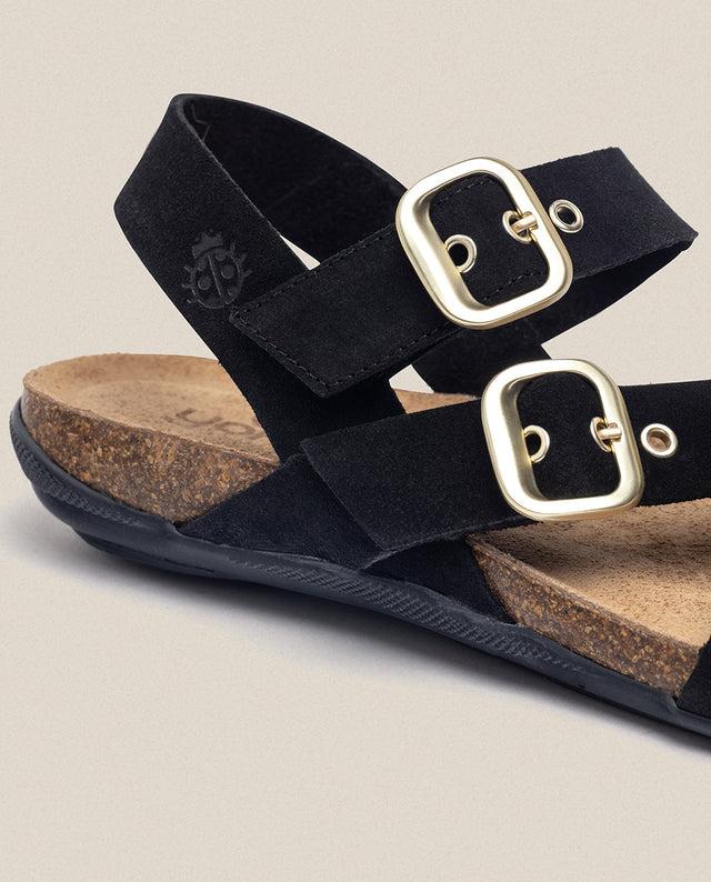 Yokono Sandalia Plana Manacor 023 Negro