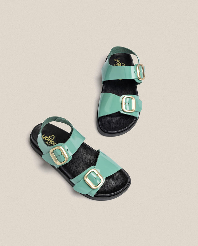 Yokono Sandalia Plana Morena 002 Verde