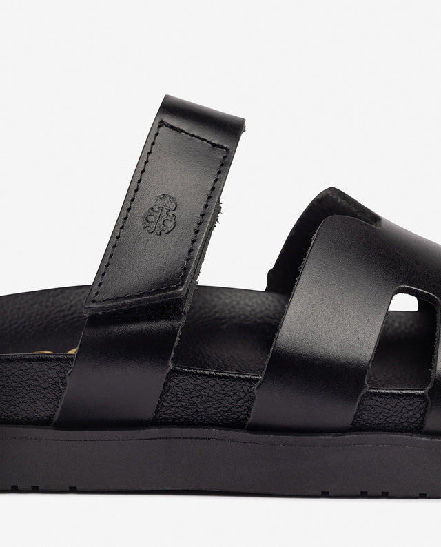 Yokono Sandalia Plana MORENA-125 Negro