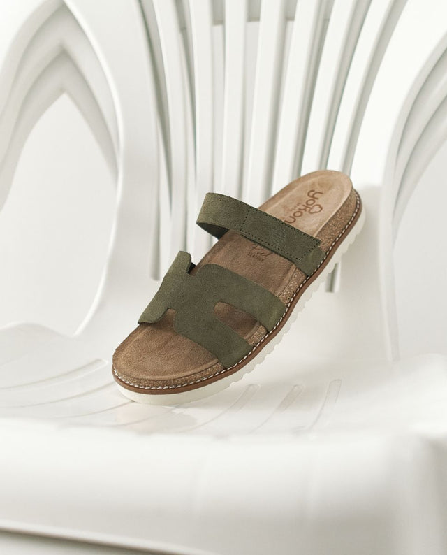 yokono Sandalia plana Petra 125 verde