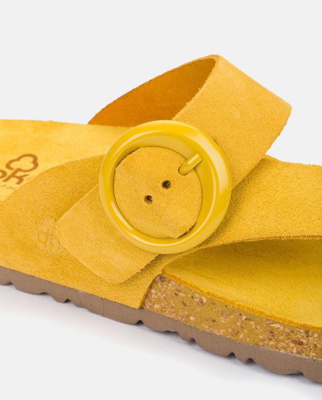 Yokono Sandalia Plana Rolan 113 Amarillo