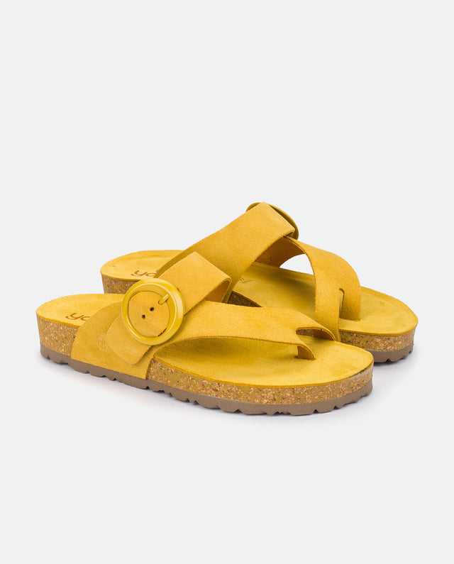 Yokono Sandalia Plana Rolan 113 Amarillo