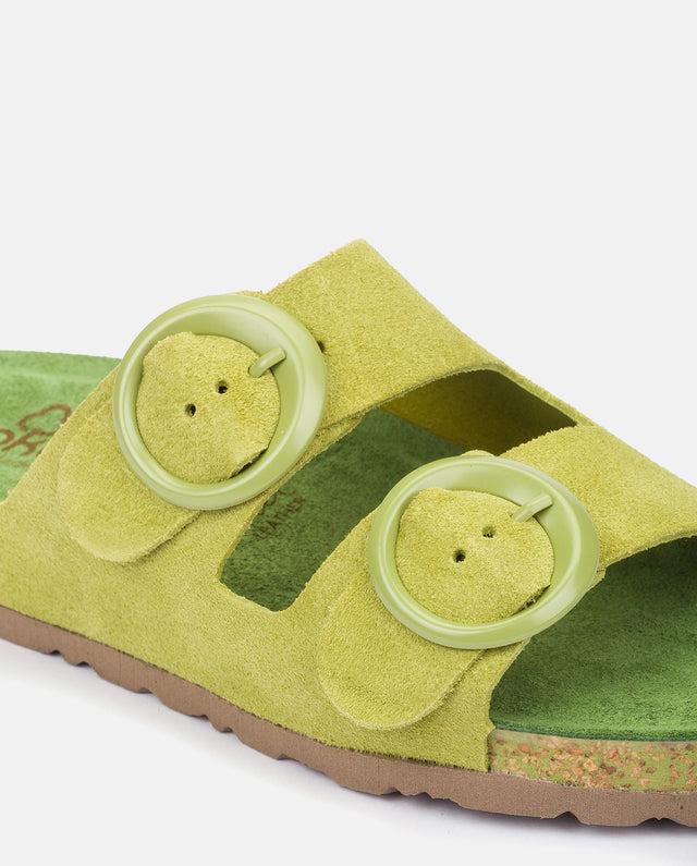 Yokono Sandalia Plana Rolan 700 Verde