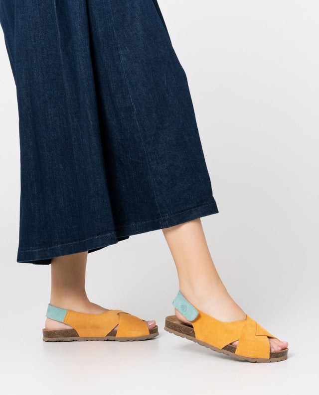 Yokono Sandalia Plana Villa 175 Naranja