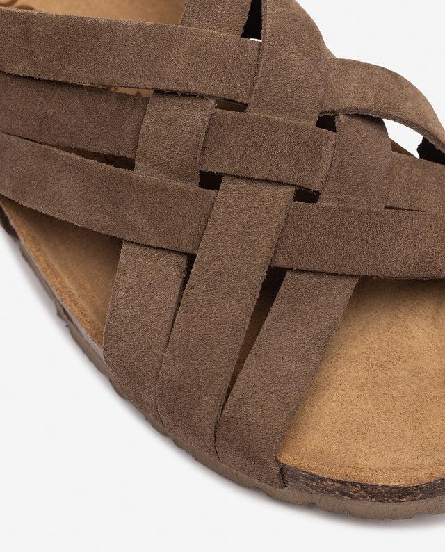 Yokono Sandalia Plana VILLA-251 Marrón