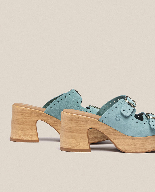 Yokono Sandalia Tacón Bonai 003 Azul