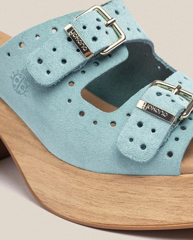 Yokono Sandalia Tacón Bonai 003 Azul