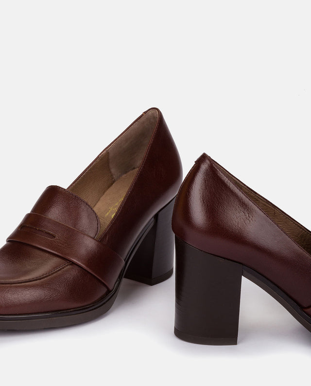 Yokono Zapato De Tacón KIEL-001 MARRON